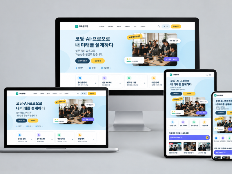 교육사이트 대표 이미지